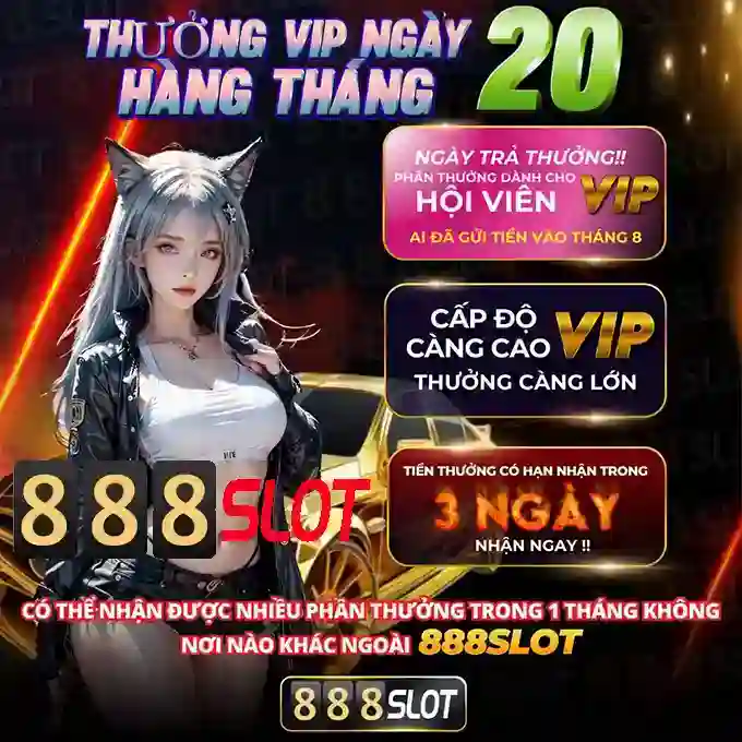 Trải nghiệm slot đỉnh cao 888SLOT
