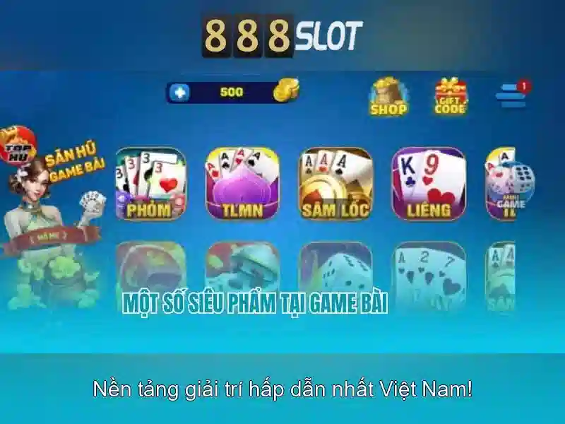 Trải nghiệm game 888 slot